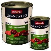 Animonda GranCarno konzerv kacsaszív és marha
