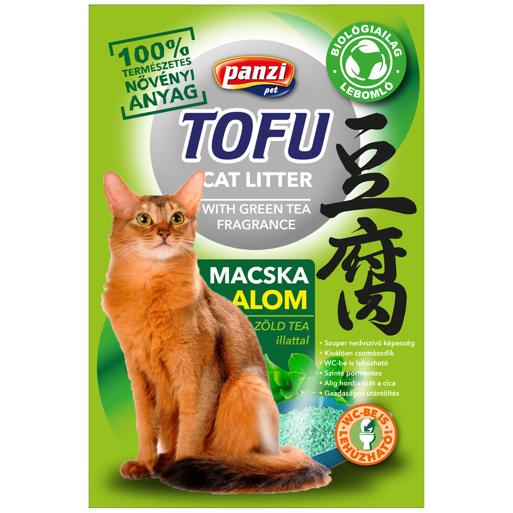 Panzi Tofu természetes macskaalom